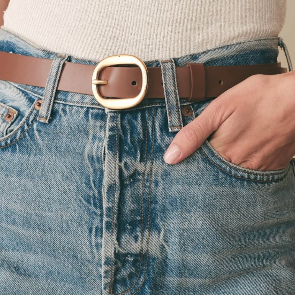 NWOT Doên Wyatt Classic Leather Belt